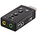 Scheda Audio Usb, 7.1, Mute, Volume, 2x3.5mm, Microfono / cuffie - Foto miniatura 1