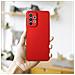 Custodia Compatibile Con Samsung Galaxy A33 5g In Rosso Metallo - Hard Case Coperchio Protettivo In Look Metallico Contro I Graffi E Gli Urti - Foto miniatura 6