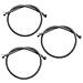3 Pezzi Flessibile Acciaio Inox Maschio Femmina 1/2 Pollice Lunghezza Cm 100 - Foto miniatura 1