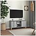Mobile TV Gambe in Legno Massello Grigio Sonoma 103,5x35x50 cm - Foto miniatura 1