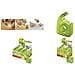 Ecologo Easy Cut Handabroller, Grn, Im Thekendisplay Nachfllbarer Handabroller, Ergonomisches Design, Fr Klebe- - 12 Stck (57955-00000-00d) - Foto miniatura 1