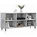 Mobile Per Tv Grigio Cemento 103,5x30x50 Cm Legno Multistrato - Foto miniatura 3