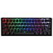 One 3 Mini - Tastiera - Retroilluminazione - USB-c - Interruttore A Chiave: Cherry Mx Silent Red - Nero Classico Layout Inglese US - Foto miniatura 1