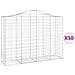 Cesti Gabbioni Ad Arco 50 Pz 200x50x140/160 Cm Ferro Zincato - Foto miniatura 1