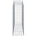Cesti Gabbioni Ad Arco 50 Pz 200x50x140/160 Cm Ferro Zincato - Foto miniatura 4