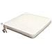 Cuscino Quadrato In Poliestere Impermeabile E Sfoderabile 40x40 Cm Per Sedia - Beige - Foto miniatura 1