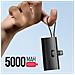 Caricabatterie Esterno 5000mah Connettori Lightning E Usb-c 20w, Nero - Foto miniatura 3