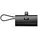 Caricabatterie Esterno 5000mah Connettori Lightning E Usb-c 20w, Nero - Foto miniatura 4