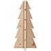 Albero Di Natale Decorativo In Legno 49 Cm Legno Massello Pino - Foto miniatura 3