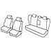 Set Coprisedili Superior - Nero/blu - Compatibile Per Fiat Croma (05/05>04/11) - Foto miniatura 1
