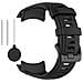 Cinturino Premium In Silicone Per Garmin Instinct 3 45mm - Nero - Foto miniatura 5