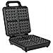TSA3224 piastra per waffle 4 waffle 1100 W Nero, Acciaio inox - Foto miniatura 2