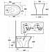 Sanitari Filomuro Feeling : Wc, Bidet, Copriwater Soft-close Grigio Opaco - Foto miniatura 4