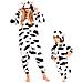 Pigiama Per Bambini Kigurumi Onesie Costume Mucca 115-125 Cm - Foto miniatura 2