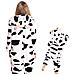 Pigiama Per Bambini Kigurumi Onesie Costume Mucca 115-125 Cm - Foto miniatura 5