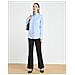 Pantaloni Da Donna A Zampa Eleganti Antracite Lunghezza 74 Cm S - Foto miniatura 2