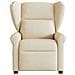 Poltrona Elettrica Reclinabile Crema in Tessuto - Foto miniatura 4