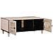 Tavolino da salotto con lo scaffale Beige 100 x 54 x 40 cm - Foto miniatura 2