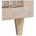 Tavolino da salotto con lo scaffale Beige 100 x 54 x 40 cm - Foto miniatura 8