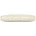 Cuscino per pallet per schienale crema 80x40x12 cm in tessuto Oxford - Foto miniatura 2