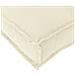 Cuscino per pallet per schienale crema 80x40x12 cm in tessuto Oxford - Foto miniatura 5