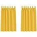 Tende con tende 2 pcs giallo senape 175x140cm Poliestere - Foto miniatura 1