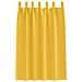 Tende con tende 2 pcs giallo senape 175x140cm Poliestere - Foto miniatura 4