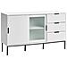 Credenza Espositiva In Vetro Leduc Bianco - Foto miniatura 2