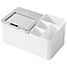 Scatola Portaoggetti Elettrica Da Scrivania Con Sensore Intelligente - Design Innovativo Con Coperchio Scorrevole Grey+white - Foto miniatura 1