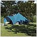 Tenda Teepee con tetto Blu e Grigio 600 x 600 x 347 cm - Foto miniatura 2