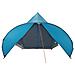 Tenda Teepee con tetto Blu e Grigio 600 x 600 x 347 cm - Foto miniatura 5