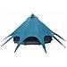 Tenda Teepee con tetto Blu e Grigio 600 x 600 x 347 cm - Foto miniatura 8