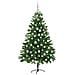 Albero di Natale con 300 LED con supporto Verde 210 cm PE - Foto miniatura 4