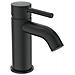 Miscelatore Lavabo Con Scarico   Ceraline Bc193 - Bocca Normale Nero Opaco Da Ordinare - Foto miniatura 1