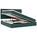 Letto con contenitore e materasso Verde Scuro 200 x 200 cm - Foto miniatura 1
