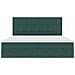 Letto con contenitore e materasso Verde Scuro 200 x 200 cm - Foto miniatura 7