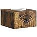 Mobiletto da notte a muro 2 pcs Rovere Fumo 33 x 34,5 x 20 cm - Foto miniatura 2