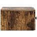 Mobiletto da notte a muro 2 pcs Rovere Fumo 33 x 34,5 x 20 cm - Foto miniatura 6
