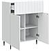 Credenza Bianco 66 x 34,5 x 92 cm Legno ingegnerizzato - Foto miniatura 5