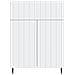 Credenza Bianco 66 x 34,5 x 92 cm Legno ingegnerizzato - Foto miniatura 6