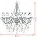 Lampadario da Soffitto in Vetro con 1600 cristalli - Foto miniatura 11