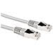 Cavo Rete - Categoria 5e - for Dispositivo di rete - 7 m - 1 x RJ-45 Maschio Rete - 1 x RJ-45 Maschio Rete - Cavo patch - Placcato Oro - Grigio - Foto miniatura 1
