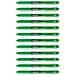 Penna a Sfera Scatto Inkjoy Gel 0.7mm Colore Verde 12 Pezzi - Foto miniatura 2