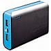 Power Bank Con Torcia Platinet Pmpb6bbl 6000 Mah 2 X Usb 1 A / 2.1 A 5 V Azzurro - Foto miniatura 1