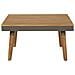 Set Divani da Giardino 4 pz con Cuscini Legno di Acacia Marrone - Foto miniatura 8