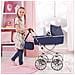Passeggino Per Bambole Classic Deluxe Blu 12151aa - Foto miniatura 2