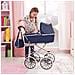 Passeggino Per Bambole Classic Deluxe Blu 12151aa - Foto miniatura 3