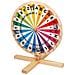 6251 Ruota Della Fortuna Piccolo Piede In Legnoper Giocare Alla Parola Di Lotteriagiochi O Eventia Partire Da 5 Anni - Foto miniatura 1