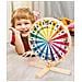 6251 Ruota Della Fortuna Piccolo Piede In Legnoper Giocare Alla Parola Di Lotteriagiochi O Eventia Partire Da 5 Anni - Foto miniatura 4