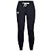 Jogger Rival Fleece Pantaloni Tuta, Donna, Nero / Bianco / Bianco (001), Sm - Foto miniatura 5